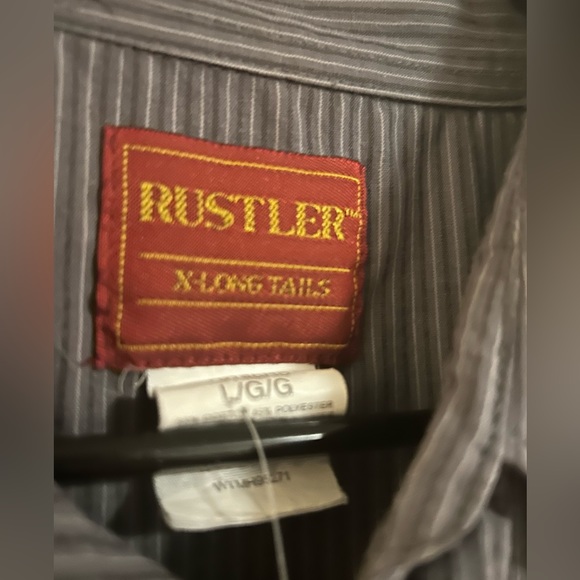 Vintage Rustler short sleeve pearl snap - Picture 6 of 9